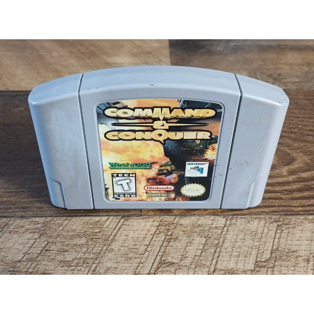 Command & Conquer (Nintendo 64 N64) Game Only - Tested